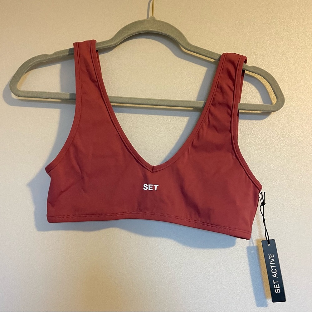 Set Active Sportbody Dip Bra in Canyon size M